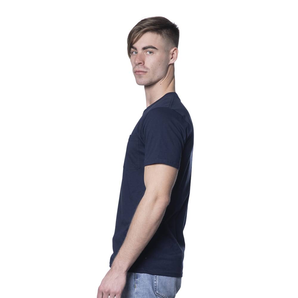 Eco-Comfort Organic Short Sleeve Pocket T-Shirt: Soft, Sustainable, Stylish