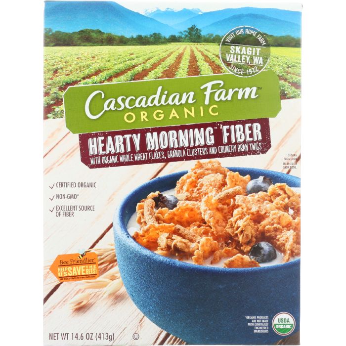 Hearty Morning Fiber Cereal, 14.6 oz