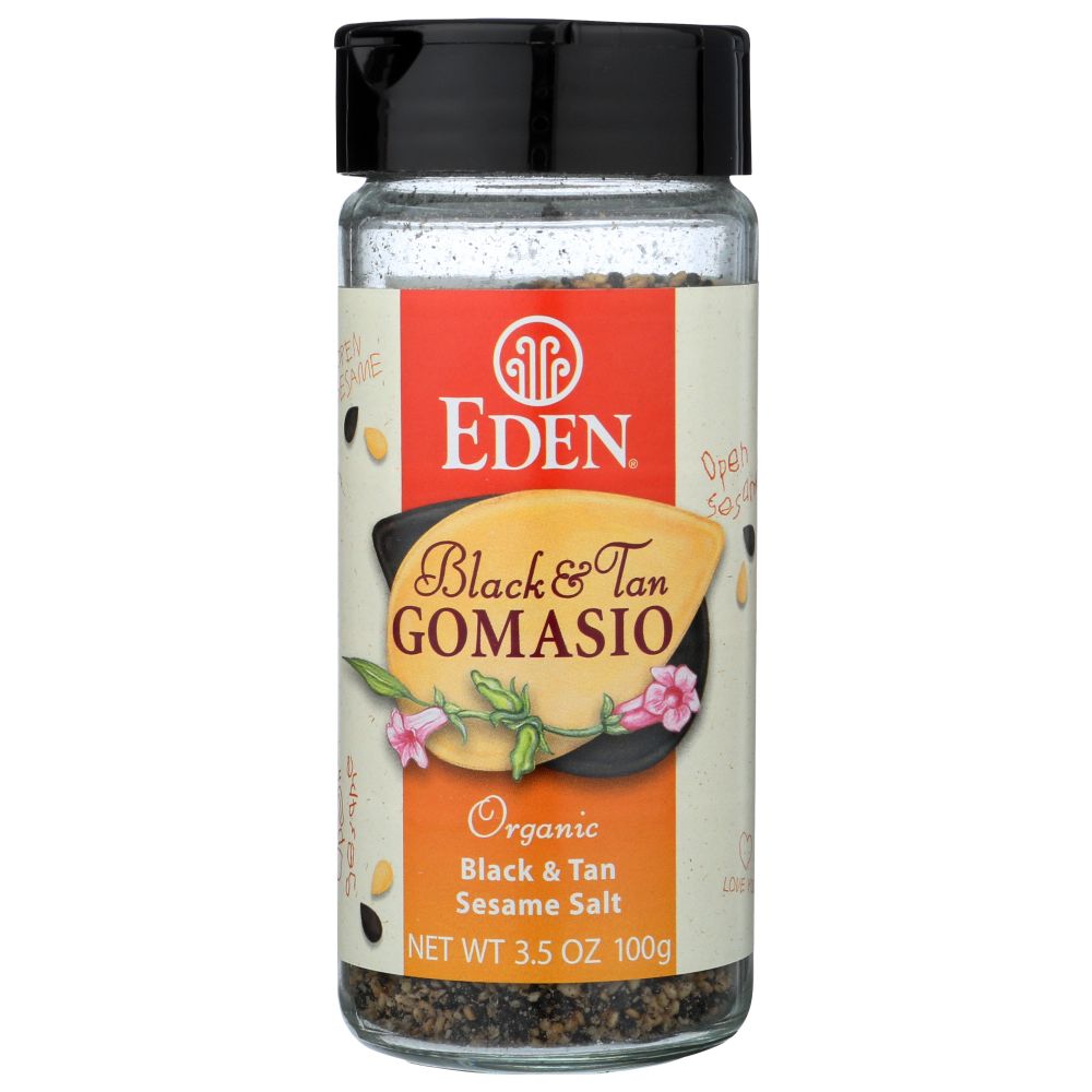 Organic Black and Tan Gomasio Sesame Salt, 3.5 oz
