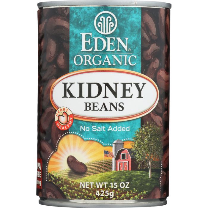 Organic Kidney Beans, 15 oz