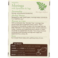 Tea Moringa With Spearmint Sage, 16 bags