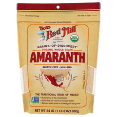 Organic Whole Grain Amaranth, 24 oz
