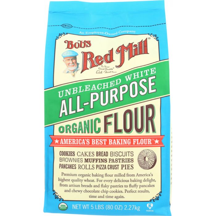 Unbleached White All-Purpose Organic Flour, 5 lb