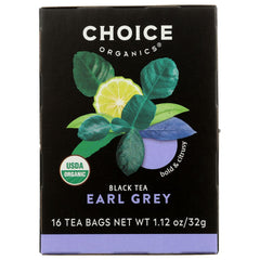 Organic Earl Grey Tea, 16 Tea Bags