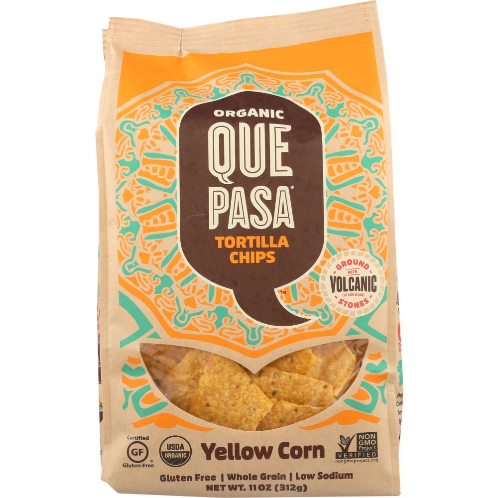 Organic Yellow Corn Tortilla Chips, 11 oz