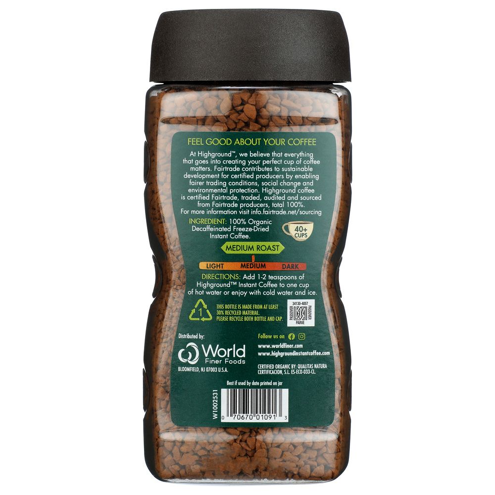 Organic Herbal Alternative French Roast Caffeine Free Coffee, 11 oz