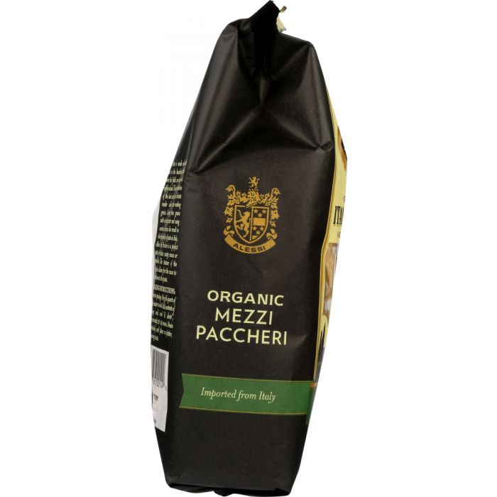 Organic Mezzi Paccheri Italian Pasta, 16 oz