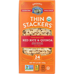 Red Rice & Quinoa Rice Cakes Thin Stackers, 5.9 oz