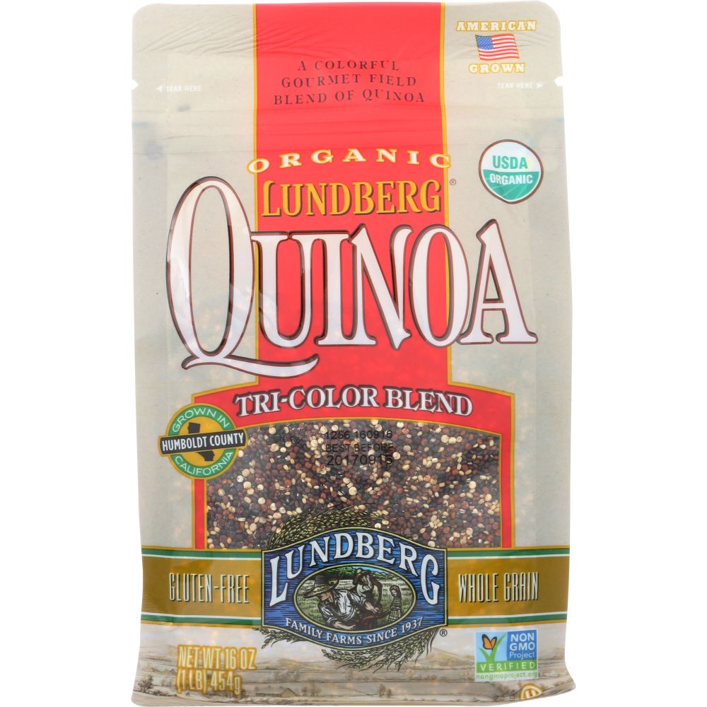 Organic Tri-Color Blend Quinoa, 1 lb