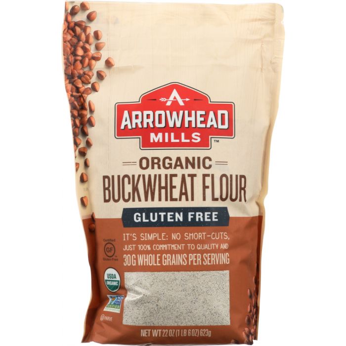 Organic Buckwheat Flour, 22 oz