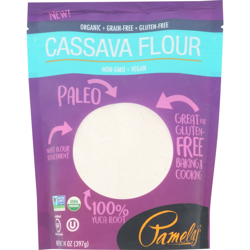 Organic Cassava Flour, 14 oz