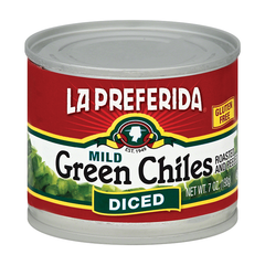 Green Chiles Diced, 7 oz