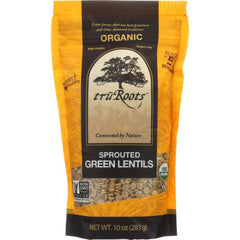 Organic Sprouted Green Lentil, 10 oz
