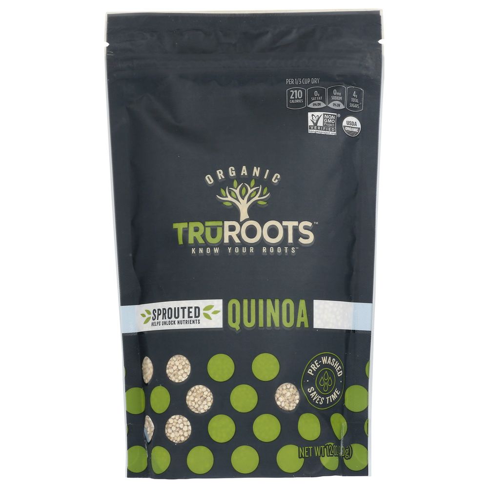 Organic Sprouted Whole Grain Quinoa, 12 oz