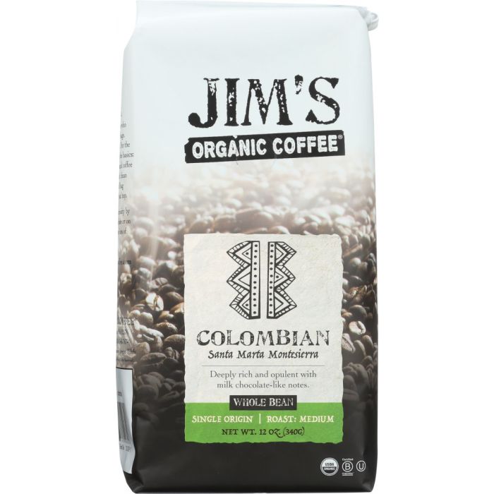 Columbian Roast Whole Bean Coffee, 12 oz
