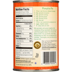 Organic Canned Pumpkin, 15 oz