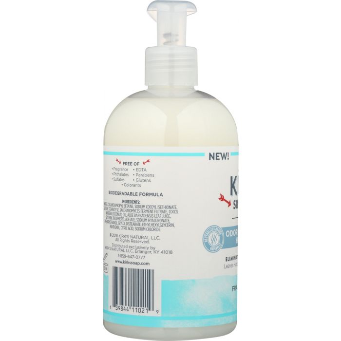 Odor Neutralizing Hydrating Hand Soap Fragrance Free, 12 oz