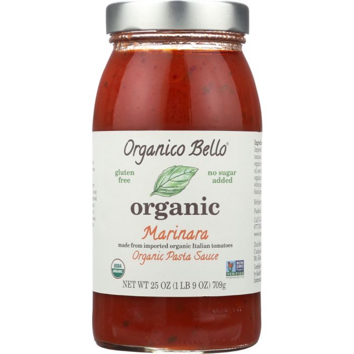 Organic Pasta Sauce Marinara, 25 oz