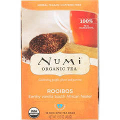 Organic Rooibos Tea 18 Tea Bags, 1.52 oz