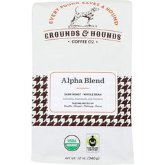 Alpha Blend Whole Bean Coffee, 12 oz