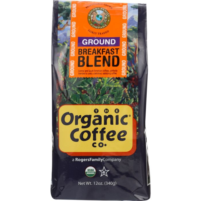 Breakfast Blend Ground Coffee, 12 oz