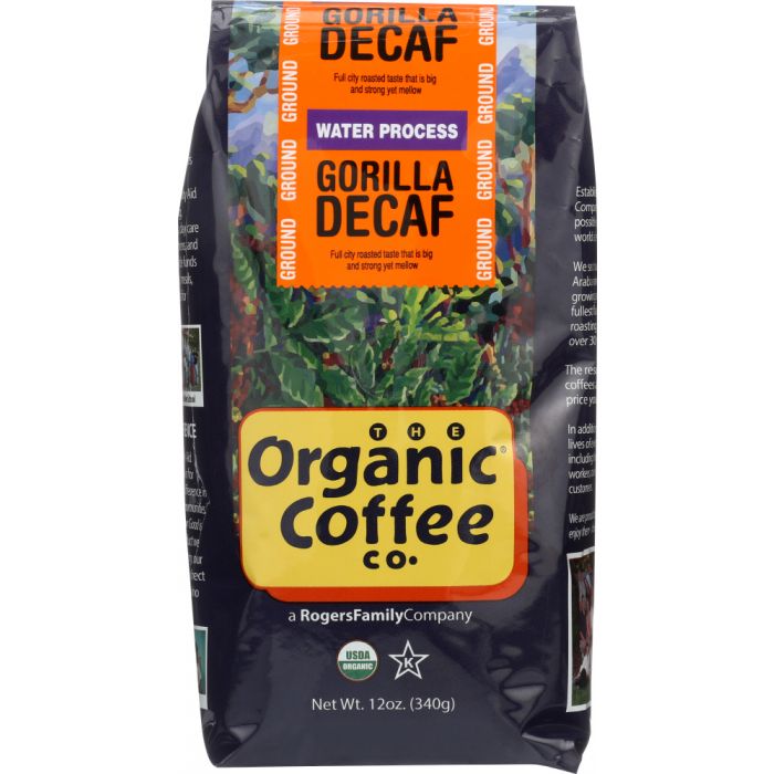 Decaf Gorilla Ground Coffee, 12 oz