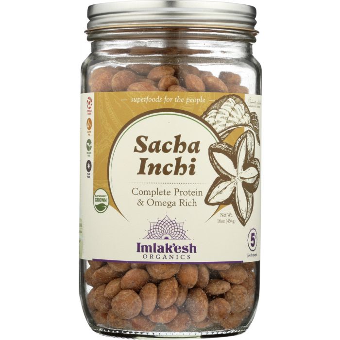 Sacha Inchi Seeds, 16 oz