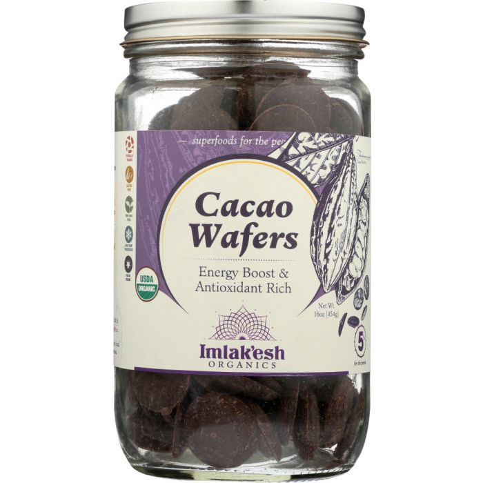 Raw Cacao Wafers, 16 oz