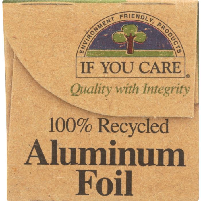 100% Recycled Aluminum Foil 50 sq ft, 1 ea