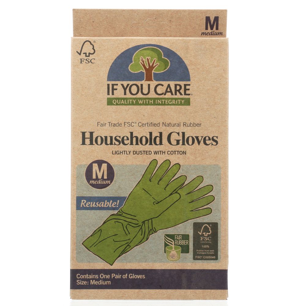 FSC Certified Household Gloves Medium, 1 ea