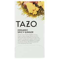 Organic Spicy Ginger Tea, 1.3 oz