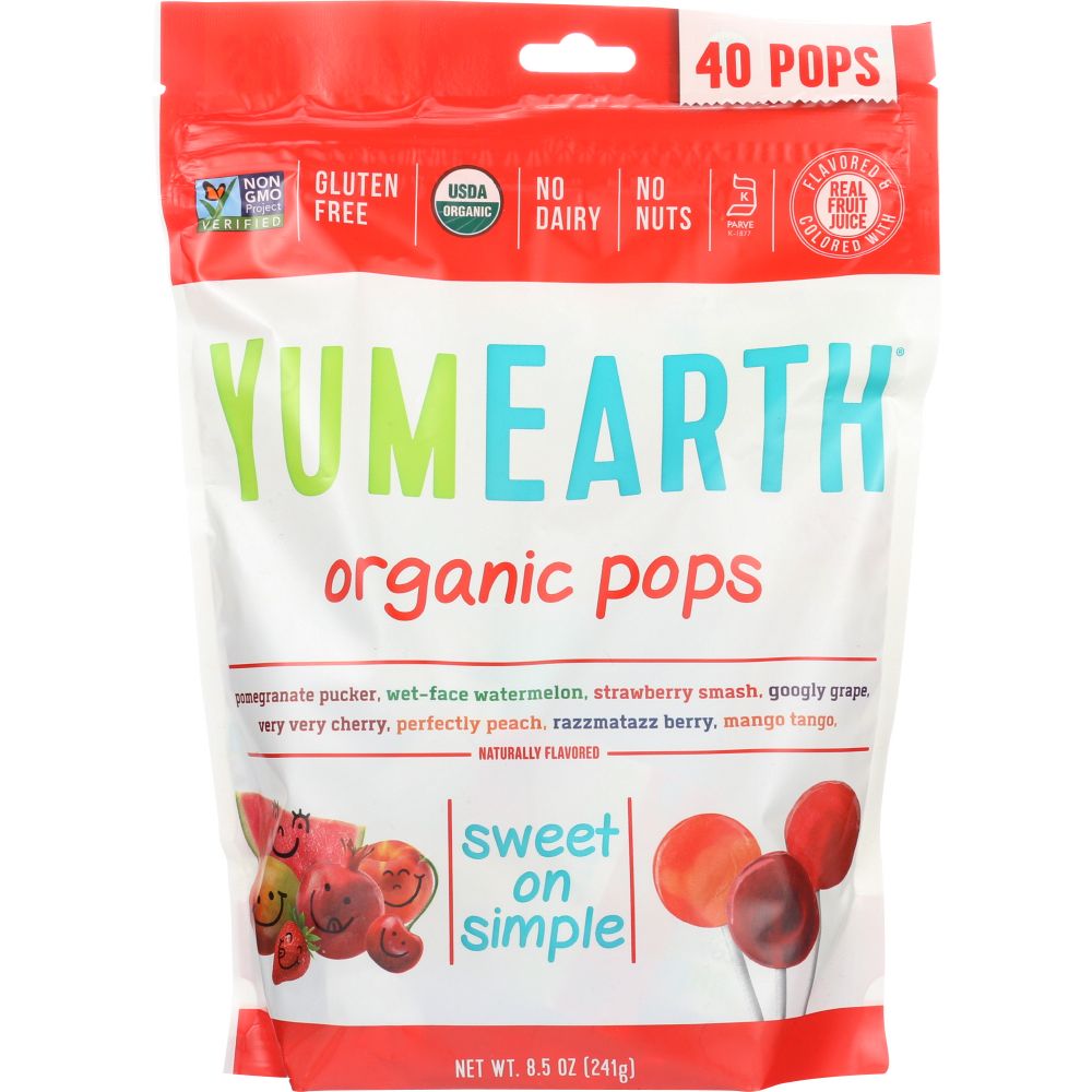 Organic Pops, 40+ Pops