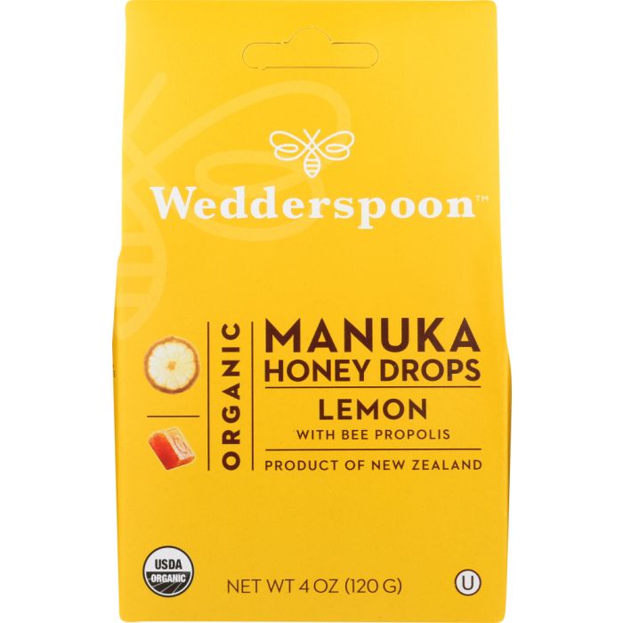 Lemon Manuka Honey Drops, 4 oz
