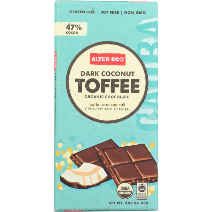 Coconut Toffee Dark Chocolate