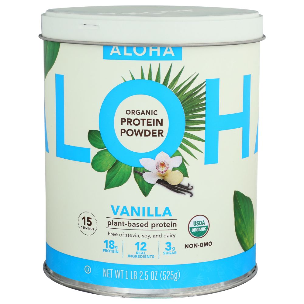 Organic Vanilla Protein Powder, 1 lb