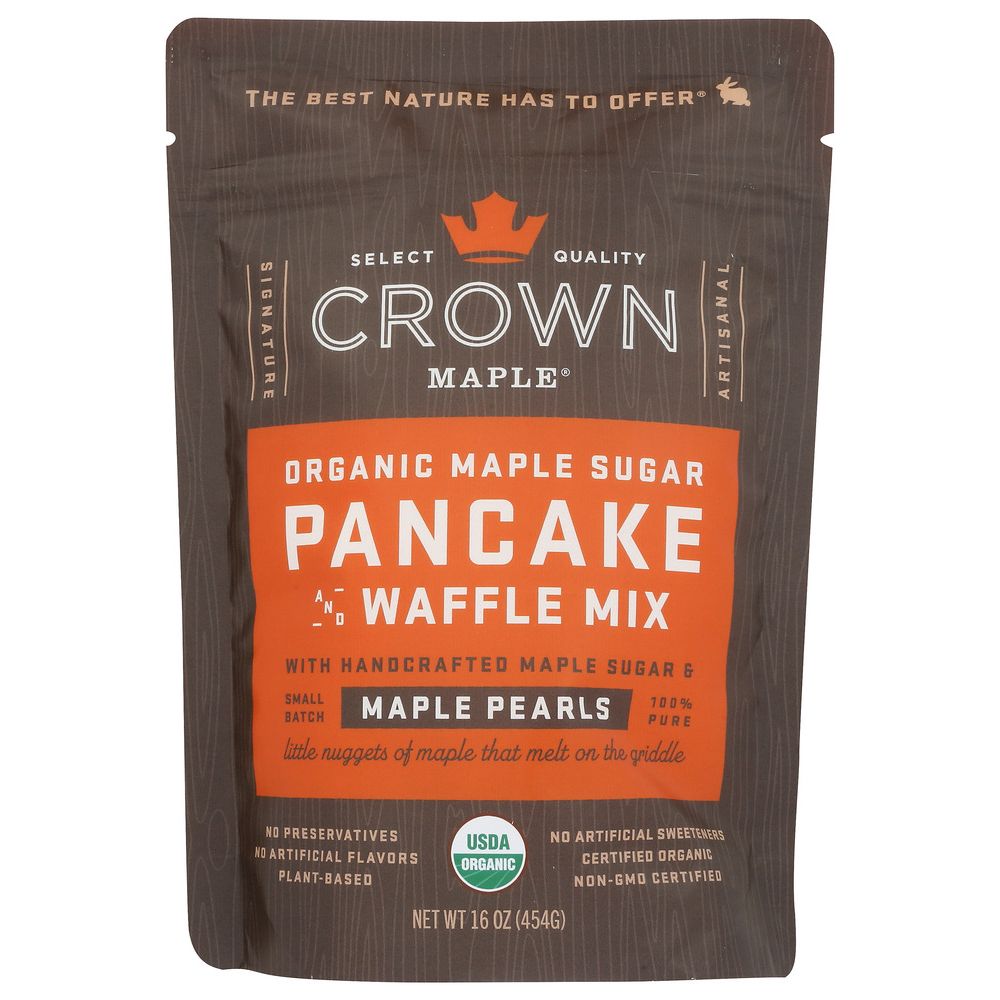 Organic Maple Sugar Pancake Mix, 16 oz