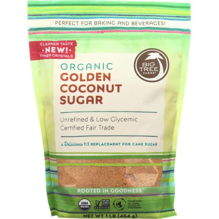 Organic Golden Coconut Sugar, 16 oz