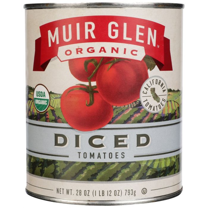 Organic Diced Tomatoes, 28 oz