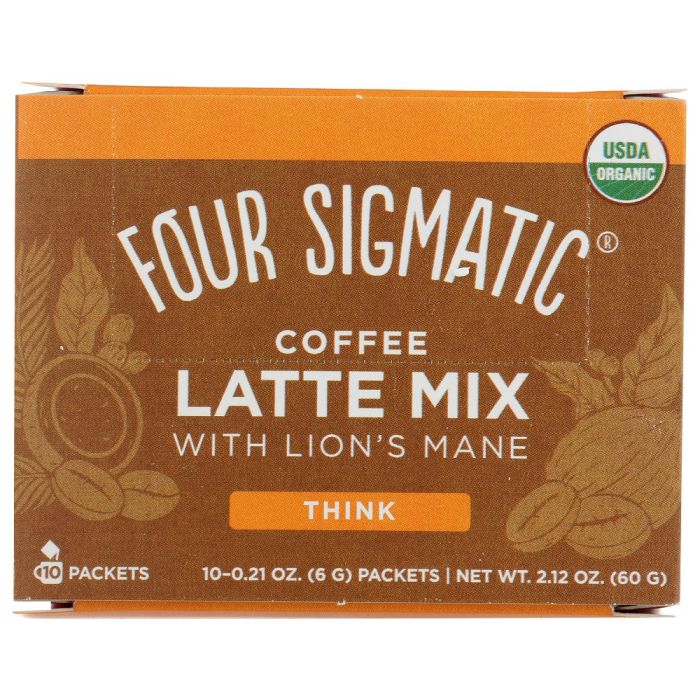 Coffee Latte Mix with Lion's Mane, 2.12 oz