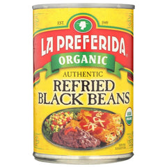 Authentic Refried Black Beans, 15 oz