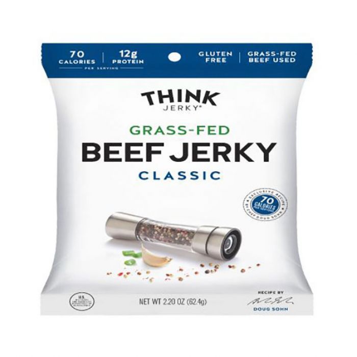 Grass Fed Classic Beef Jerky , 2.2 oz