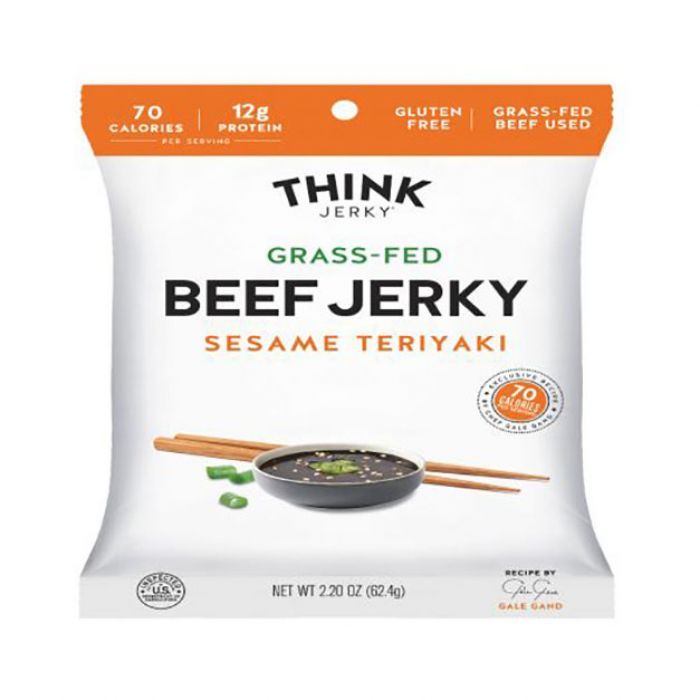 Grass Fed Sesame Teriyaki Beef Jerky, 2.2 oz