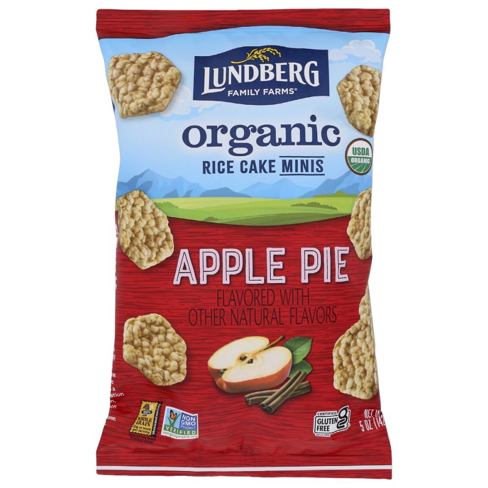 Organic Mini Apple Pie Rice Cakes, 5oz
