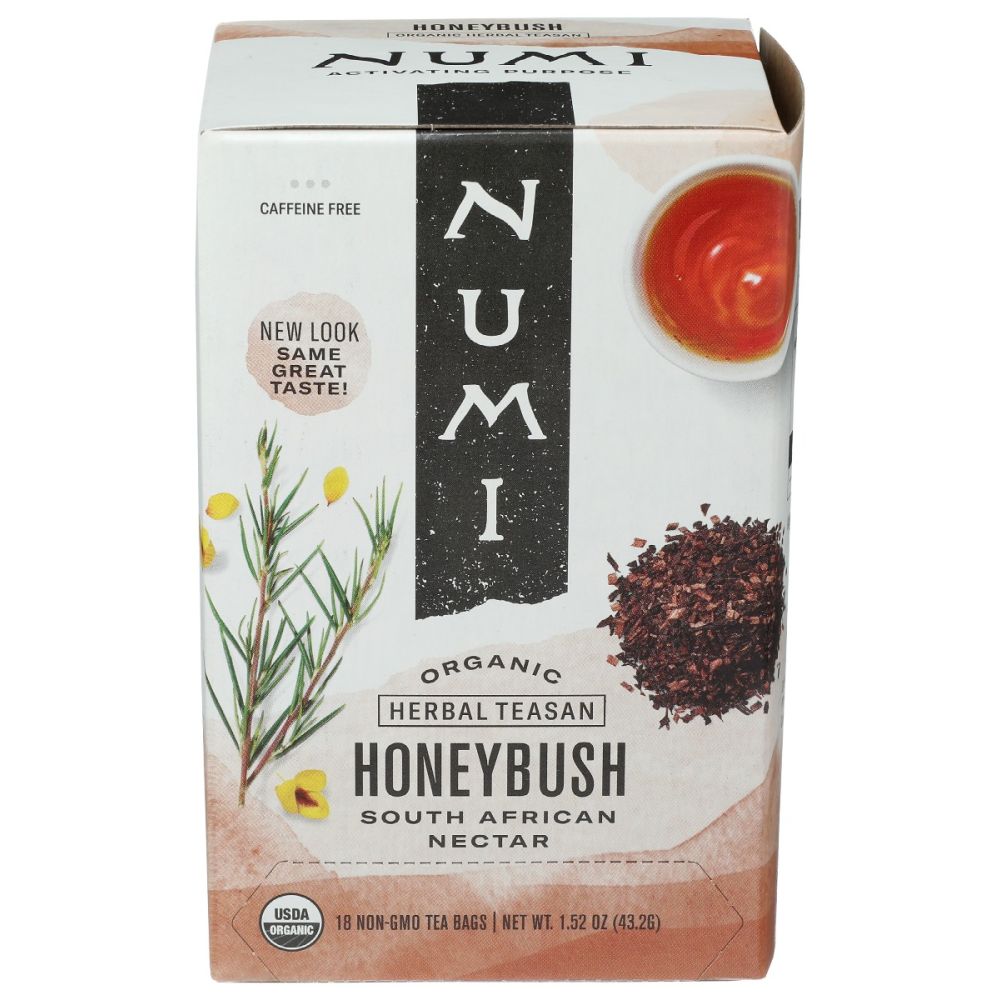 Organic Honeybush Tea, 18 Tea Bags